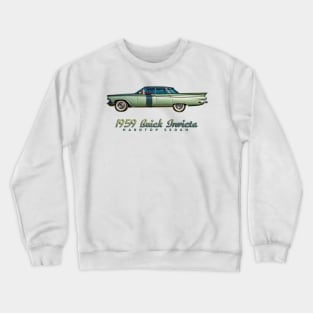 1959 Buick Invicta Hardtop Sedan Crewneck Sweatshirt